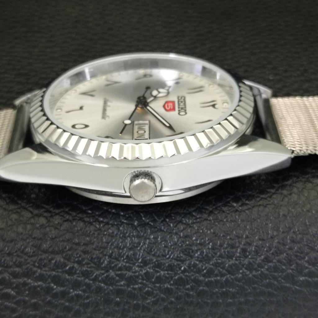 REFURBISHED SEIKO 5 AUTOMATIC 6309A VINTAGE JAPAN MENS ARABIC WATCH A441435-5 Sk-a441435