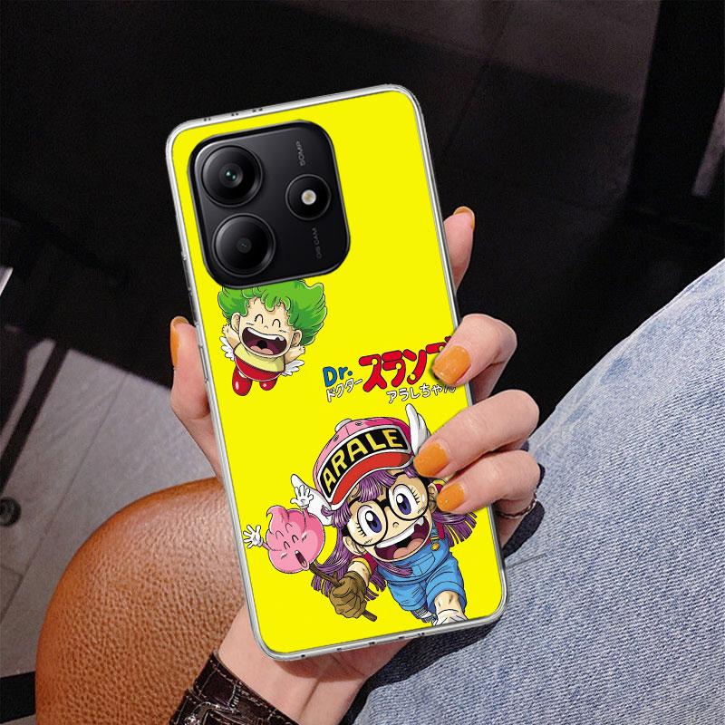 Arale Dr Slump Phone Case For Xiaomi Redmi Note 15 14 13 12S 12 11 Pro Plus 14S 11S 11E 10 10S 11T 5G Personalized Cover Redmi N