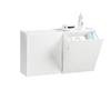 Dispenser Container Box Paper Towel Dispenser Tissue Box Shelf for Bathroom Toilet Paper Holder Waterproof Wall Mounted Roll