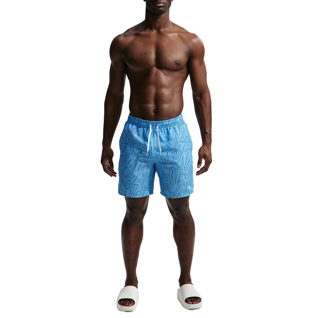 Nike Refreshing Comfortable Lace-Up Printed Beach Shorts Men Shorts IQ7753-412