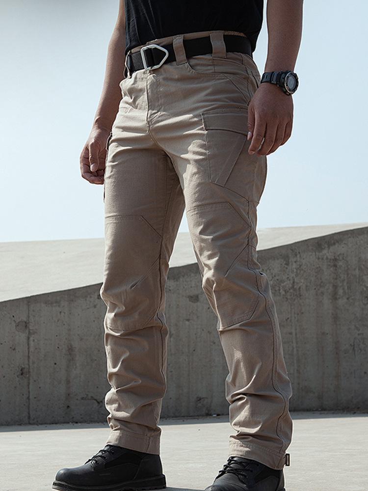 Mingpeng Thunder II Herren Elastische Taktische Wanderhose - Outdoor Cuffed Klettern Arbeitskleidung