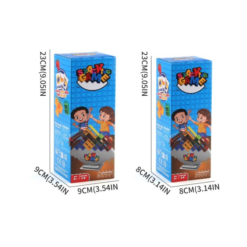 Block Jenga Building Blocks Assembly Toy Jenga Parent-child Interactive Tabletop Game