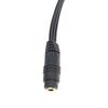 Gold Plateds 3.5mm TRS Stereo Sound Splitter Cable 1 Female to 3 Male Jacks for Multiple Device Connectivitys