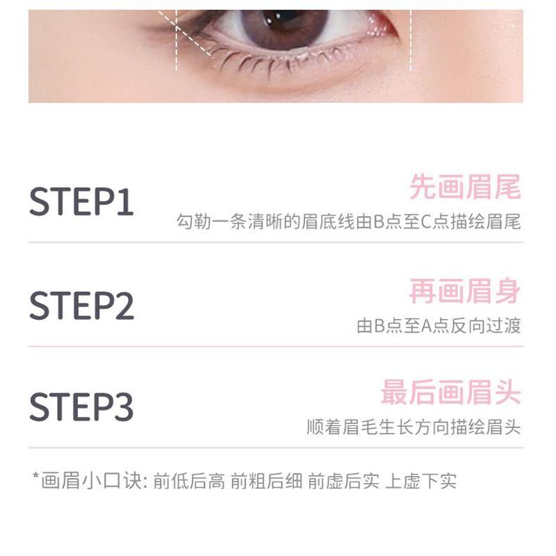 NOVO - Natural Airy Eyebrow Pencil - 4 Colors