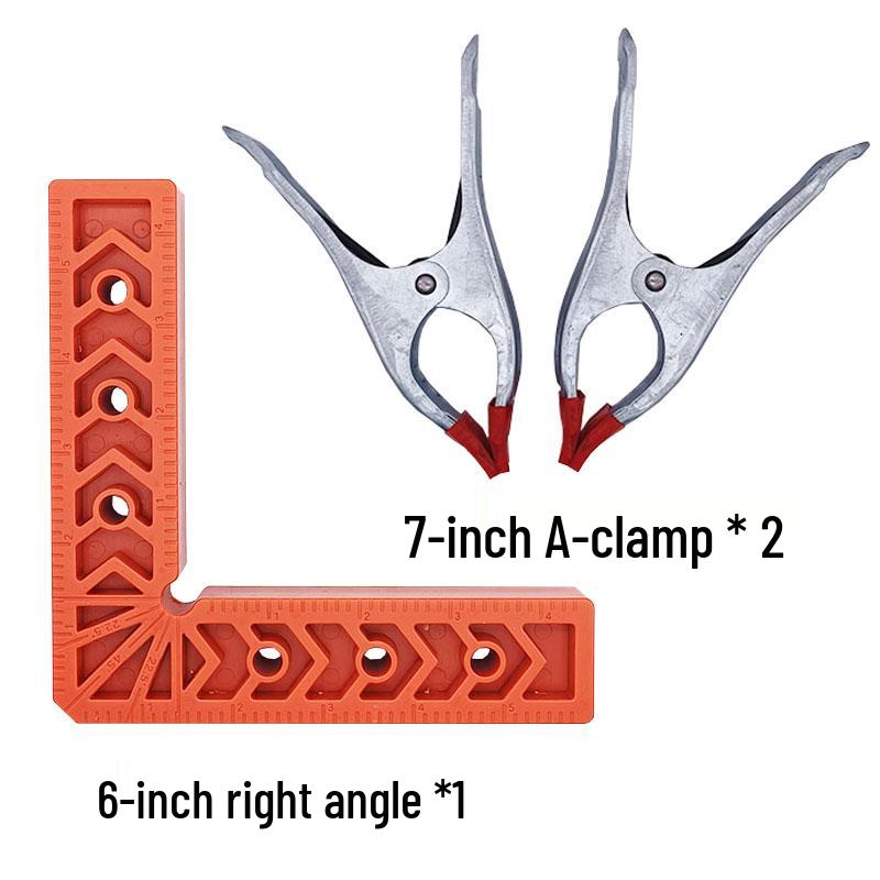 Right Angle Splicing Positioner, Woodworking Tool - 90°/45° Ruler Fixer