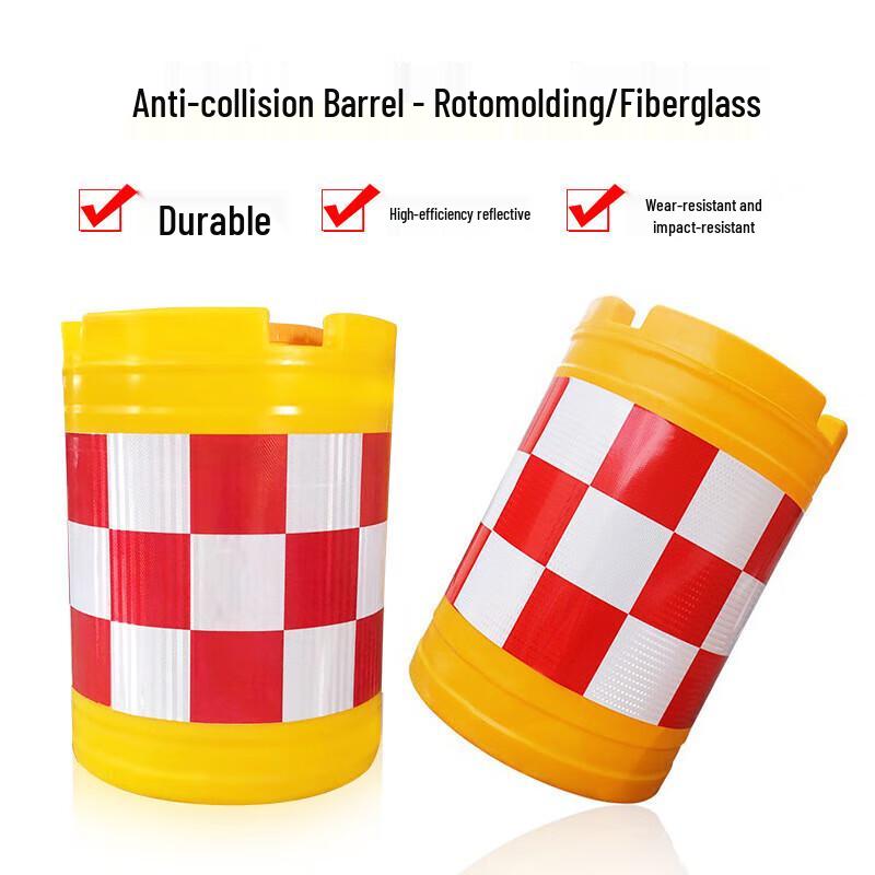 Reflective Road Warning Barrel