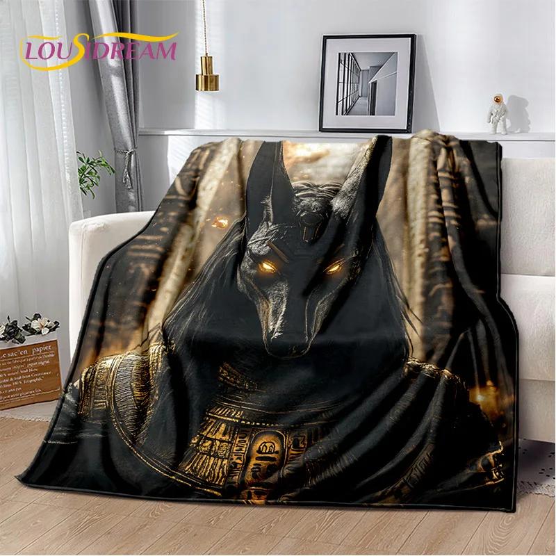 Ancient Egypt  29 Style New Death Anubis Pharaoh Horus Mythology Soft Blanket,Soft Throw Blanket for Home Bedroom Bed Sofa Child