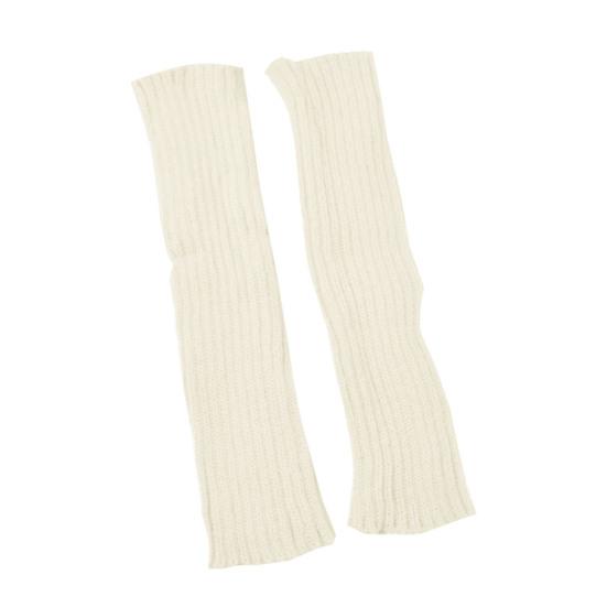 Dame Sokker Farge Matchende Kne Beskyttende Lang Stil Strikket Thicken Leg Sokker for Outdoor