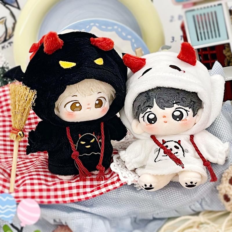 White Ghost Plush Costume for 10cm Plush Toys by g.triger [Parallel Import]