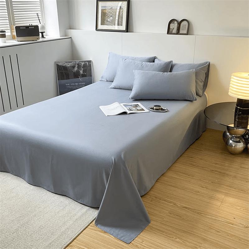 100% Cotton Solid Color 4-Piece Bedding Set