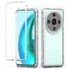 For Honor Magic6 Lite 5G/X9b 5G Case Acrylic+TPU Phone Cover Transparent