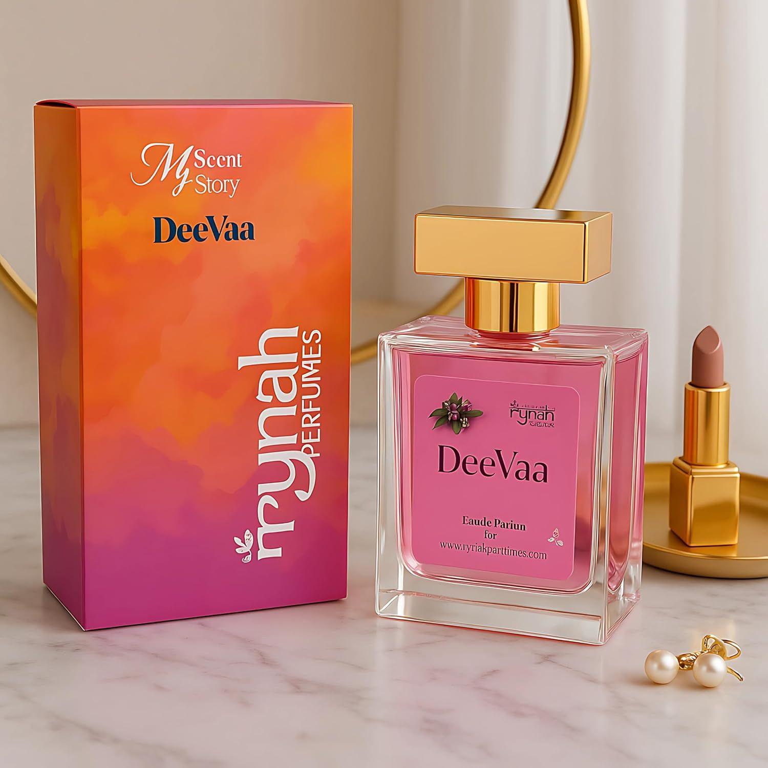 Rynah Perfumes DeeVaa 120 ml Eau de Parfum for Women Floral Citrusy Fresh Fragrance 120ML 4190₽