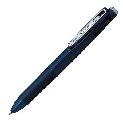 Zebra Sarasa 3B Ballpoint 0.5mm 3-Color Pen, Navy, 10-Pack, B-J3J2-NV