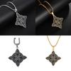 Damen Hexerei Edelstahl Choker Halsketten Vintage Amulette Schmuck Geschenk