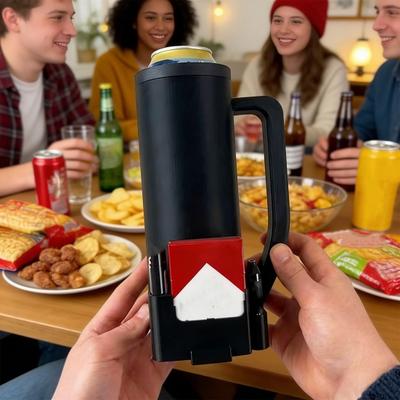 Reload Beer Bottle Sleeve with Built-In Opener Insulated Can Cooler Portable Drink