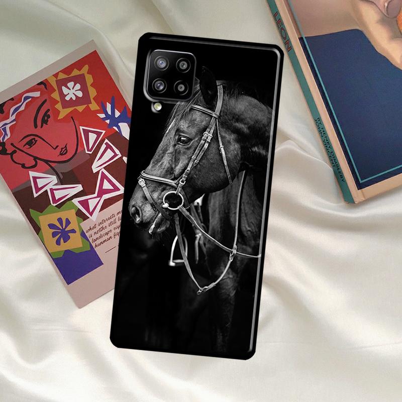 Domineering Cool Horse Case For Samsung Galaxy A06 A16 A56 A36 A26 A54 A34 A14 A52 A32 A12 A13 A33 A53 A15 A35 A55