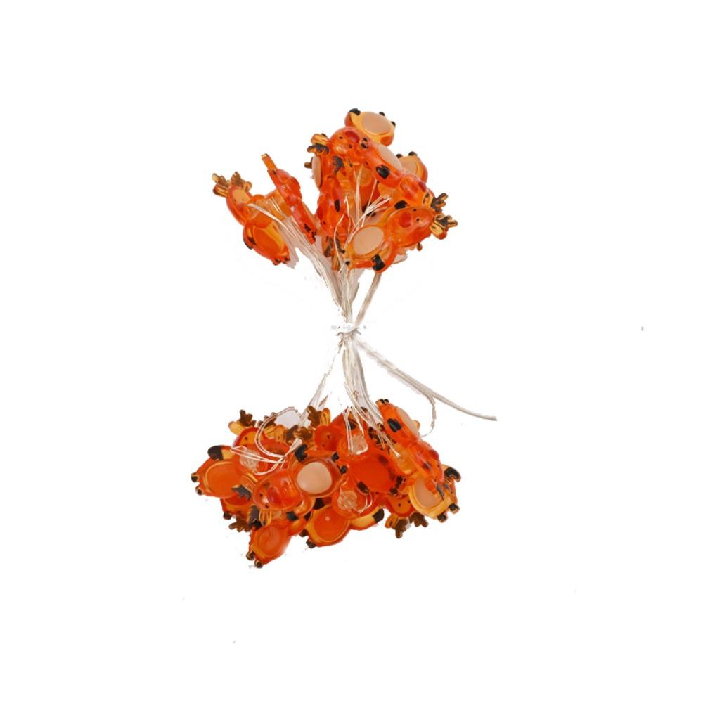 

Wall Mount LED Elk String Lights Hanging Fairy Lights Night Light Xmas Tree S