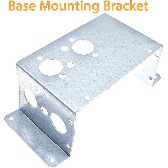 1Pack Air Diesel Parking Heater Base Mounting Bracket Floor Plate Forfor T5 Eberspacher Airtronic D2 Car Truck Diesel Heater-Sliver