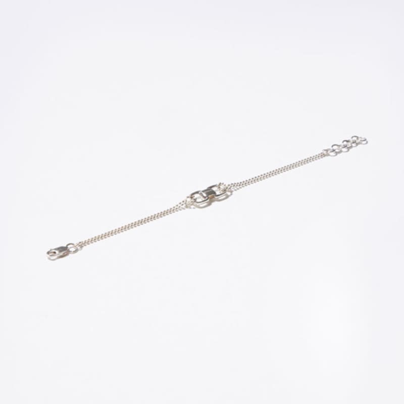 BONAFIDE JEWELRY Square Link Mini Bracelet