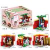 Psychic Concubine Country Tide Wind Mini Courtyard Building Scene Girl Assembled Building Block Toy Hut Model