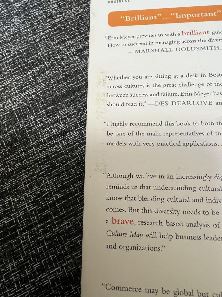 [USED] The Culture Map: Breaking Through the I…