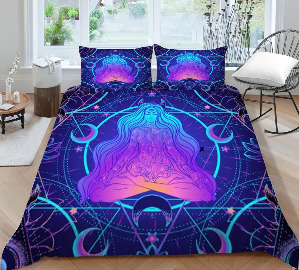 Bed Cover Boho Bedding Cover Suit Bohemian Duvet Cover Highend Quilt Cover Children Single Size Home Bed Clothes