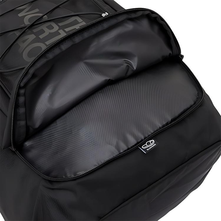 The North Face 30L Logo Reißverschluss Outdoor Rucksack Unisex Rucksack Schwarz NM2DP00J