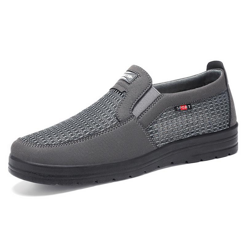 Breathable Shoes Lightweight Soft-soled Shoes Shallow Opening Casual Men's Cloth Shoes