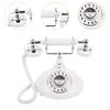 Desk Telephone Model Classic Rotary Dial Ornament Landline Phone for Birthday Special