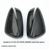 Mazda CX3 CX4 CX5 Rearview Mirror Cover Carbon Fiber Pattern (2013-2021 models)