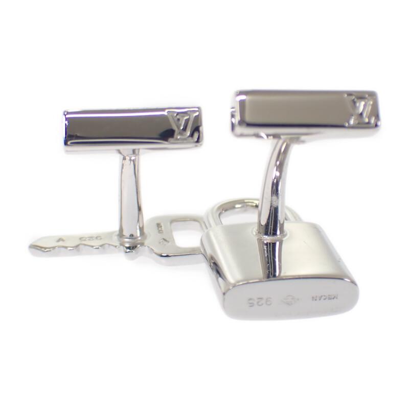 LOUIS VUITTON  H043070CK cuffs Silver925 mens