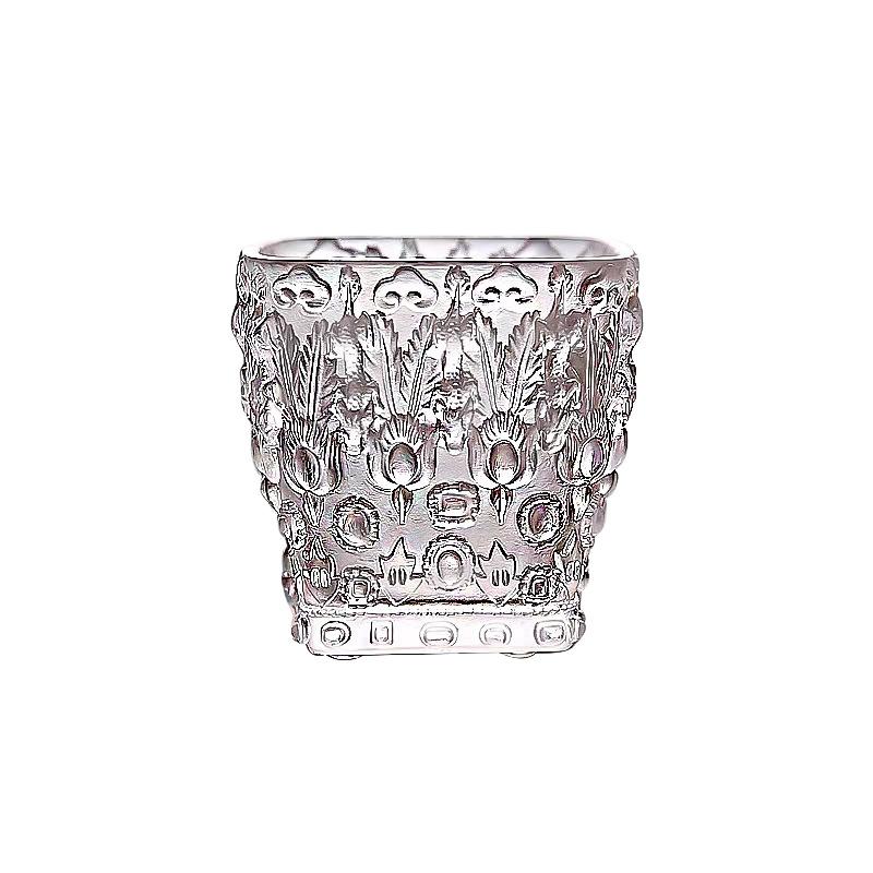 

dragon and phoenix teacup master cup kung fu tea set high-end glass tea cup couple drinking water pair cup personal 200ml