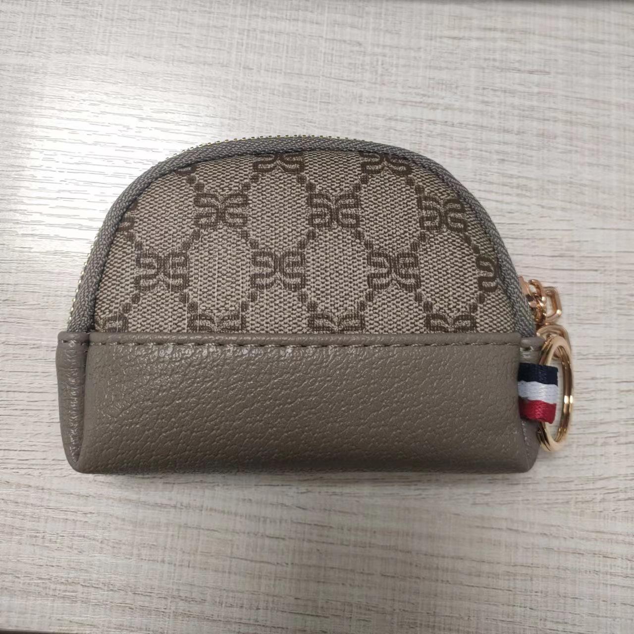 

Женская сумка, женский кошелек для монет с европейским и американским принтом, бумажник, сумка из ПВХ в тон, маленькая, на молнии