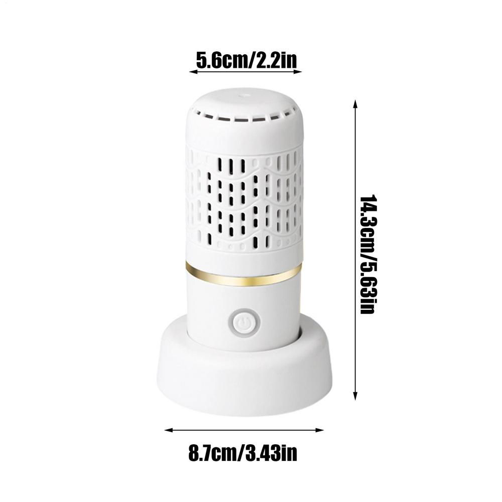 

Fruit Cleaner Machine Multifunctional Waterproof Cordless Vegetable Washer Machine For Strawberry Grains Rice Meat Seafood Home білий