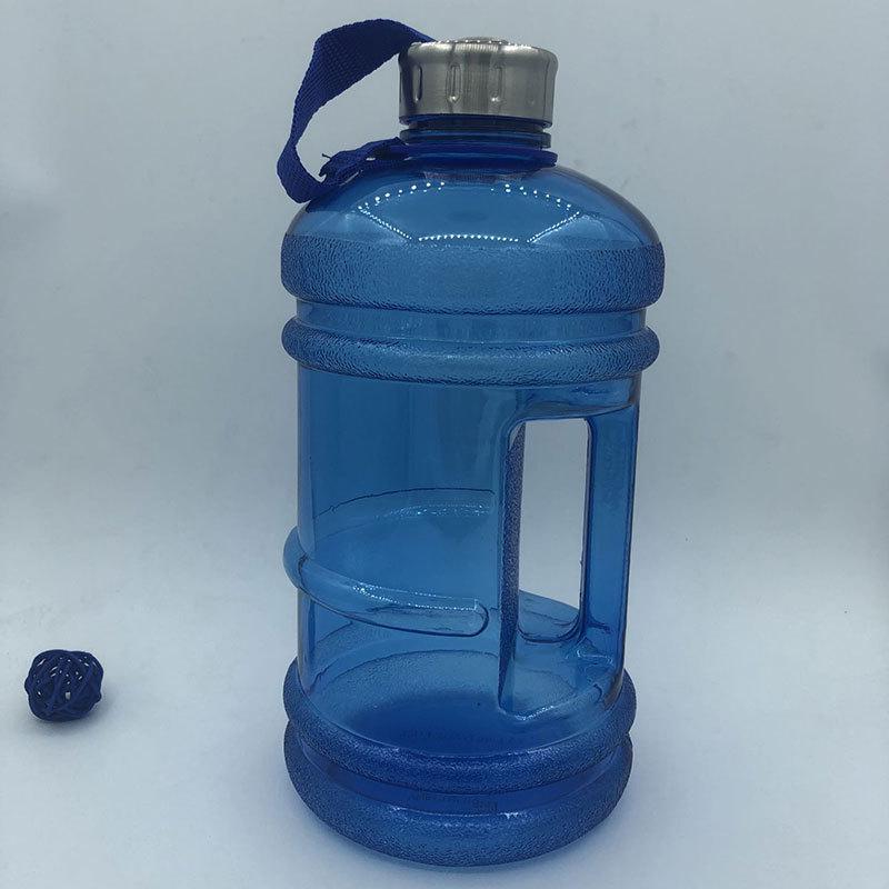 2,2 l Tragbare Hantel-Wasserflasche für Fitnessstudio und Fitness