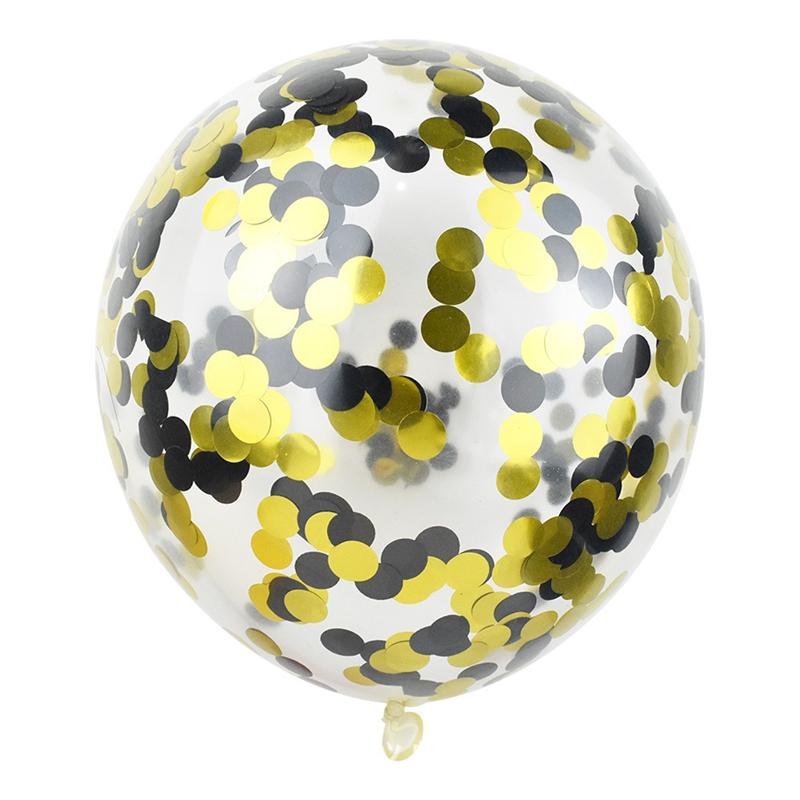 Gold Silver Confetti Balloons Glitter Sequin Globos Helium Balloon Birthday Party Halloween Christmas Party Wedding Decorations