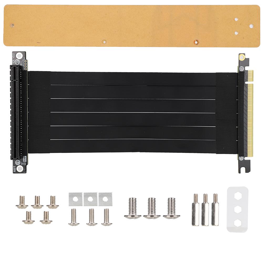 

23CM PCI-E Graphics Card Extension Flex Cable Set With PCI-E Graphics Card Interface (S)