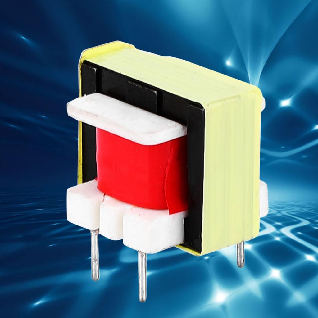 10pcs 1300 : 8 Ohm Audio Transformer EE14 POS Transformer Transformador