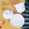 Chaxun White Porcelain Mutton Fat Jade Gongfu Tea Set