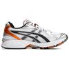 Asics Gel Kayano 14 Silver Piquant Orange Unisex Sneakers White 1201A019-109