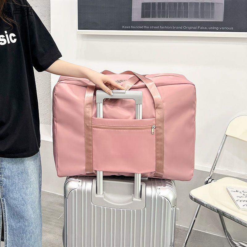 Foldable Large Capacity Travel Bag: Portable Handbag for Short Trips or Hospital
