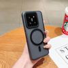 Xiaomi 17Promax & VIVO X300 Semi-transparent Magnetic Phone Case, Frosted Skin-feel, Find X9 Cover.