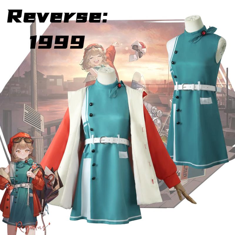 Uniform Reverse Regulus Cosplay Costume Girls Anime Party Dress Halloween Outfit
