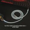 Benutzerdefiniertes DIY Handgefertigtes USB-C Weißlicht Magnetisches Mechanisches Tastatur Ladekabel für 8K Gaming