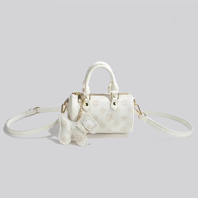 

Tote Crossbody Small Bag Ladies Premium Texture Niche Popular Pillow Bag for Women белый