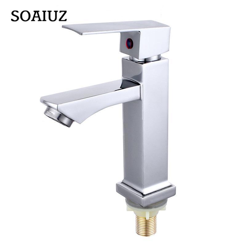 Four Sided Single Cold Basin Faucet, Household Bathroom Washbasin, Washbasin, Washbasin Faucet