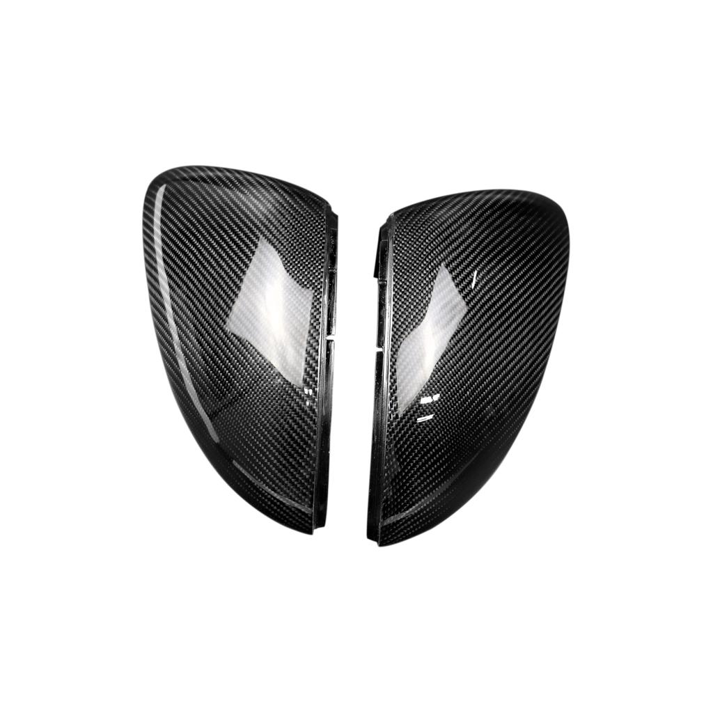 Carbon Fiber For VW Golf 7 MK7 MK7.5 R GTI GTE GTD VII 2013- 2018 Touran 2016-17 Car Side Rearview Back Mirror Cover Replacement