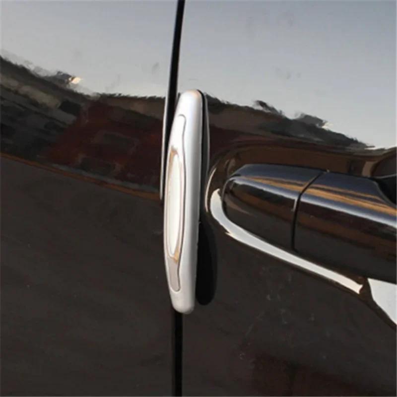 4PCS Universal Car Door Guard Anti Collision Scratch Protection Strip for Vehicles Auto Exterior Sticker Accessories