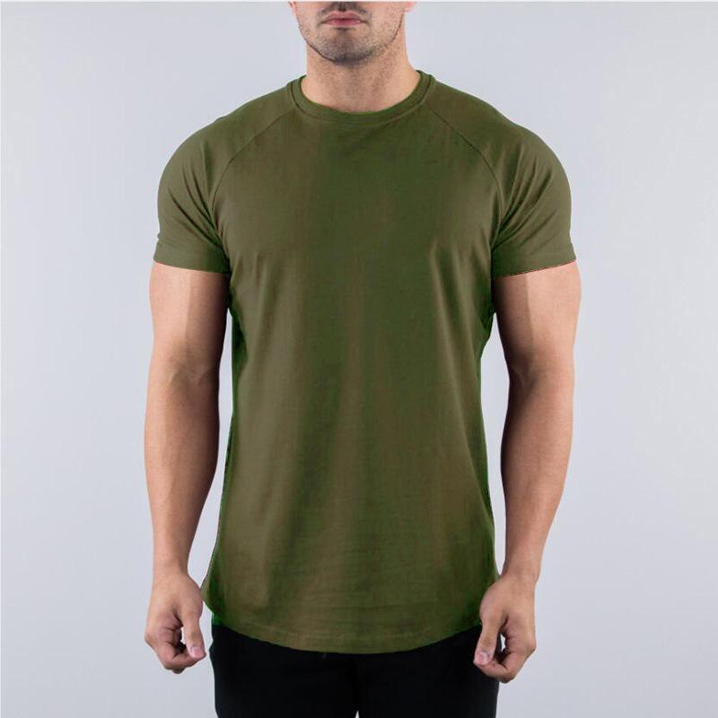 New Men'S Polo Shirt Made Of Pure Cotton With Dropped Shoulders High-Quality Loose Fit For Fitness Versatile For Daily Exercise Short Sleeved Casual