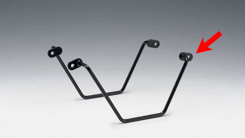 Kijima Bike Parts Side Bag Support Steel Estrella Right Side Black 210-4831